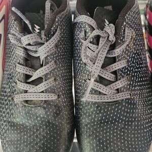 DSG Black and Gray Sneakers with Breathable Mesh Design